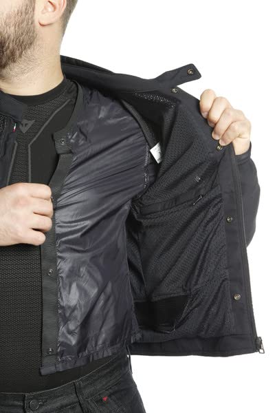 Dainese Men's Motorcycle Jacket - CE Certified Armored Protection for Street & Racing | All-Weather Riding Gear for Commuting & Adventure Tours