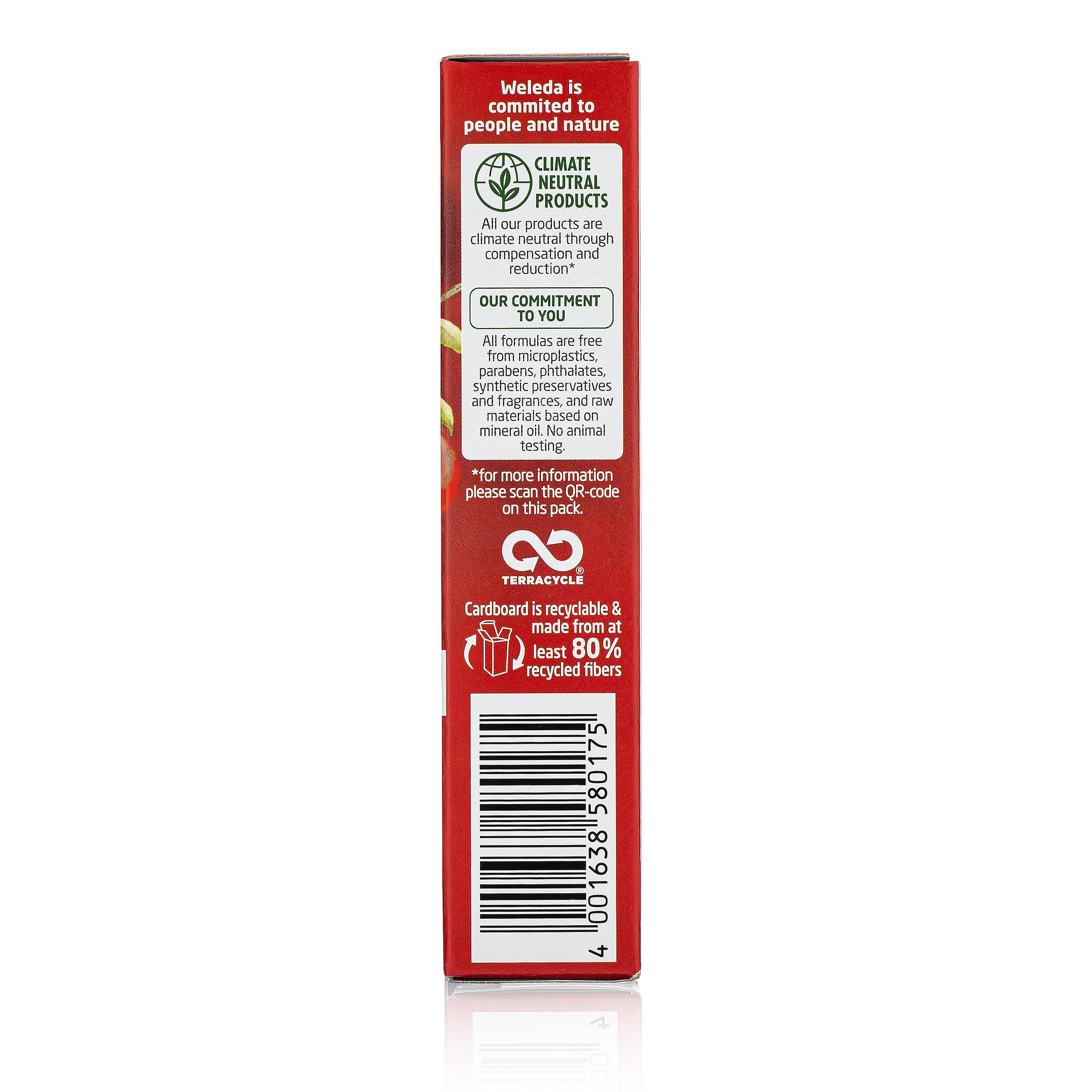 Weleda Plumping Eye & Lip Cream with Peptides, Maca Root & Pomegranate Extract - Hydrating Anti-Aging Treatment for Dark Circles & Fine Lines - Perfect for Daily Skincare Routine & Nighttime Use