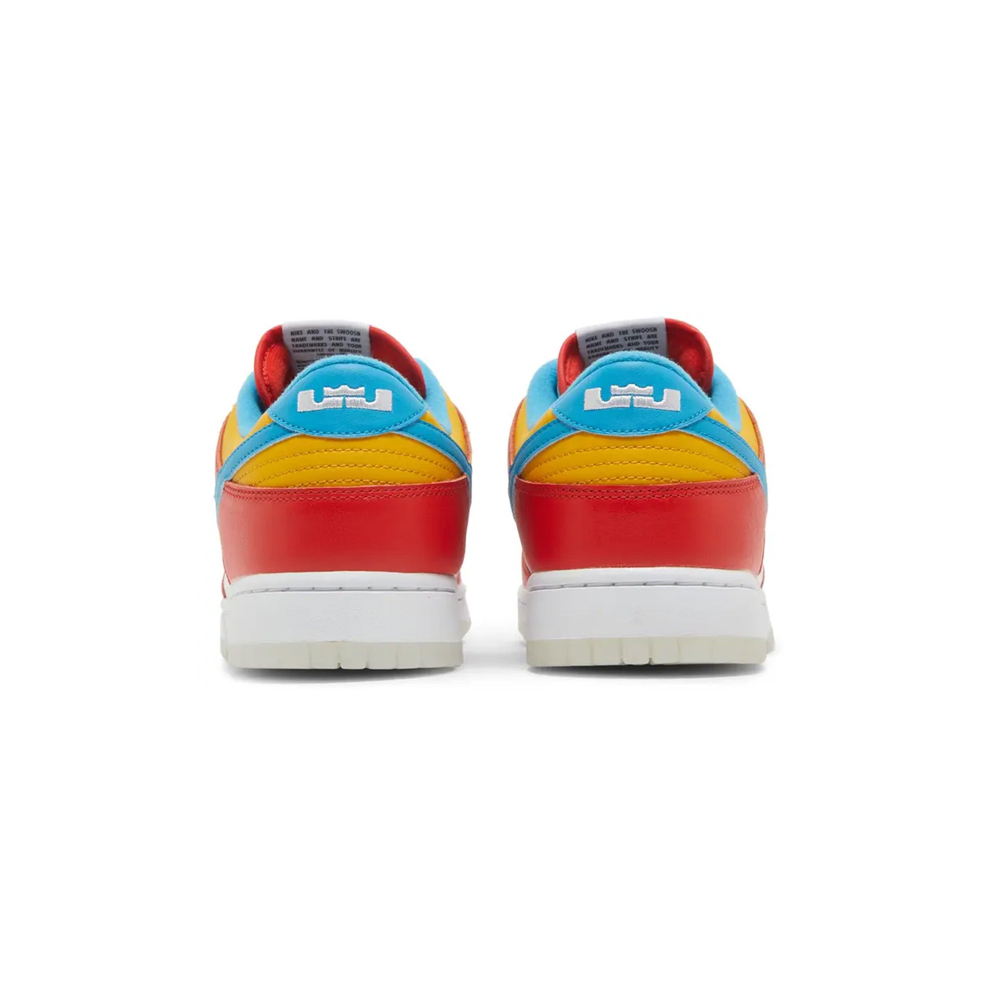 Nike Dunk Low QS x LeBron James 'Fruity Pebbles' Sneakers (2022) - Limited Edition Basketball Shoes for Casual Wear & Street Fashion