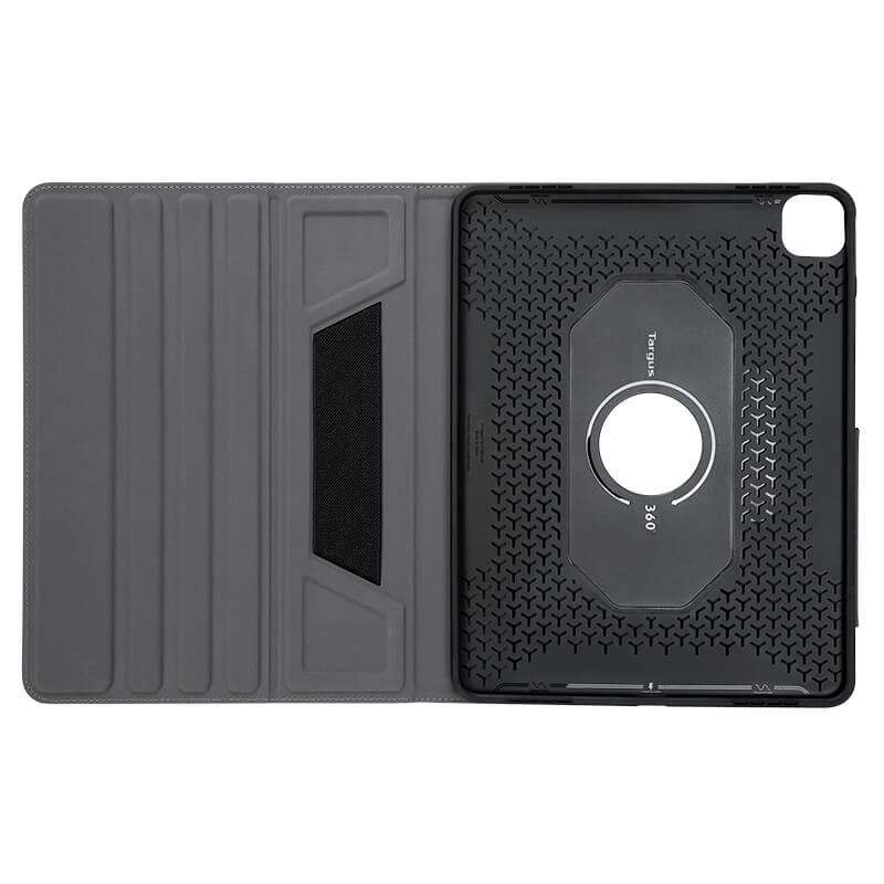 Targus VersaVu Antimicrobial Folio Case for iPad Pro 12.9 5th Generation - Slim Protective Cover with Antimicrobial Protection for Work, School & Travel