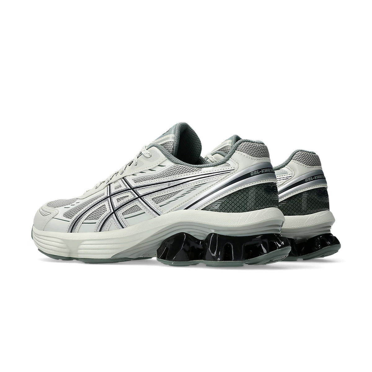 GEL Kinetic Fluent Running Shoes for Men & Women - Seal Grey Pure Silver - Lightweight Cushioned Sneakers for Jogging, Gym Workouts & Daily Walking