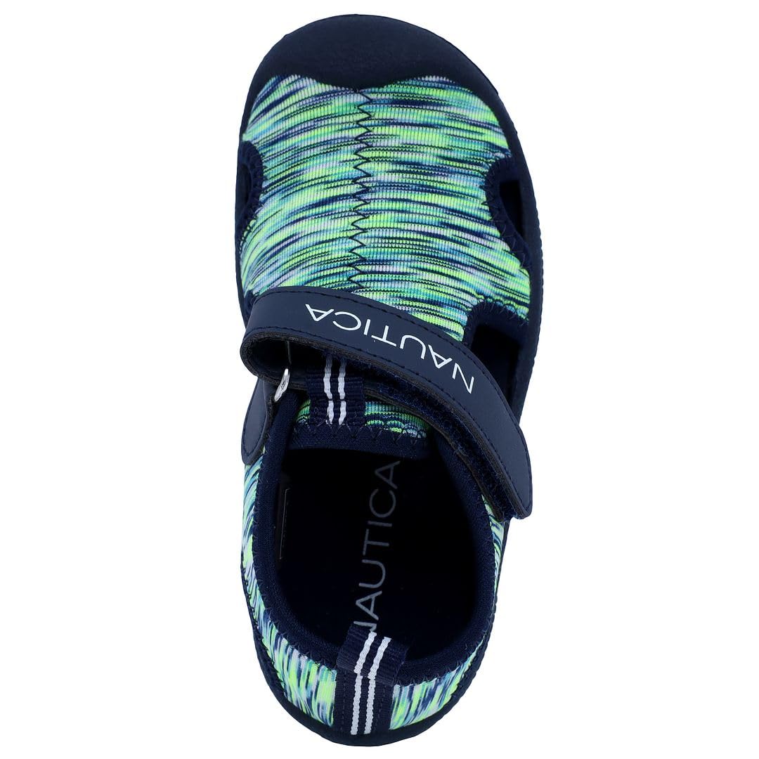 Nautica Kids Water Shoes for Boys & Girls - Closed-Toe Protective Sport Sandals for Toddler, Little & Big Kids | Beach, Pool & Outdoor Activities