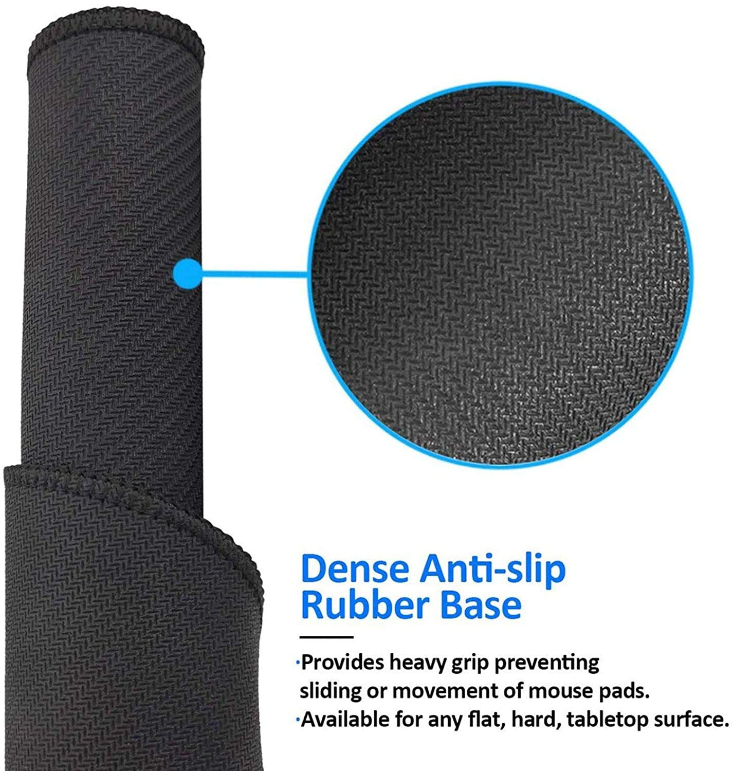 Premium Leopard Print Mouse Pad - Non-Slip Rubber Base with Stitched Edge, Cheetah Pattern Gaming & Office Mouse Mat (7.9