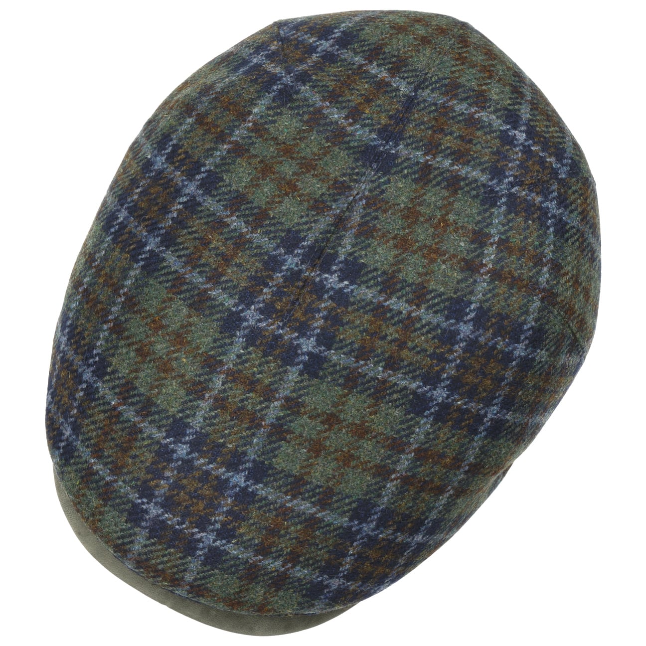 Mayser Marzio Check Zechbauer Flat Cap - Stylish Wool Men's Hat for Casual & Formal Wear | Perfect for Autumn, Winter & Outdoor Activities