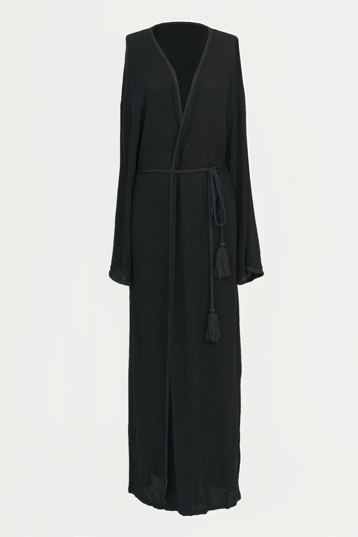 Arlo Robe for Women - Soft & Comfortable Black Bathrobe - Perfect for Spa, Lounge & Relaxation at Home