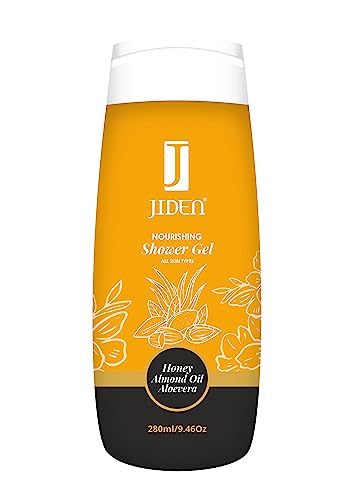 JIDEN Nourishing Shower Gel 280ml - Hydrating & Moisturizing Body Wash for Dry Skin - Perfect for Daily Use in Bath & Shower Routine