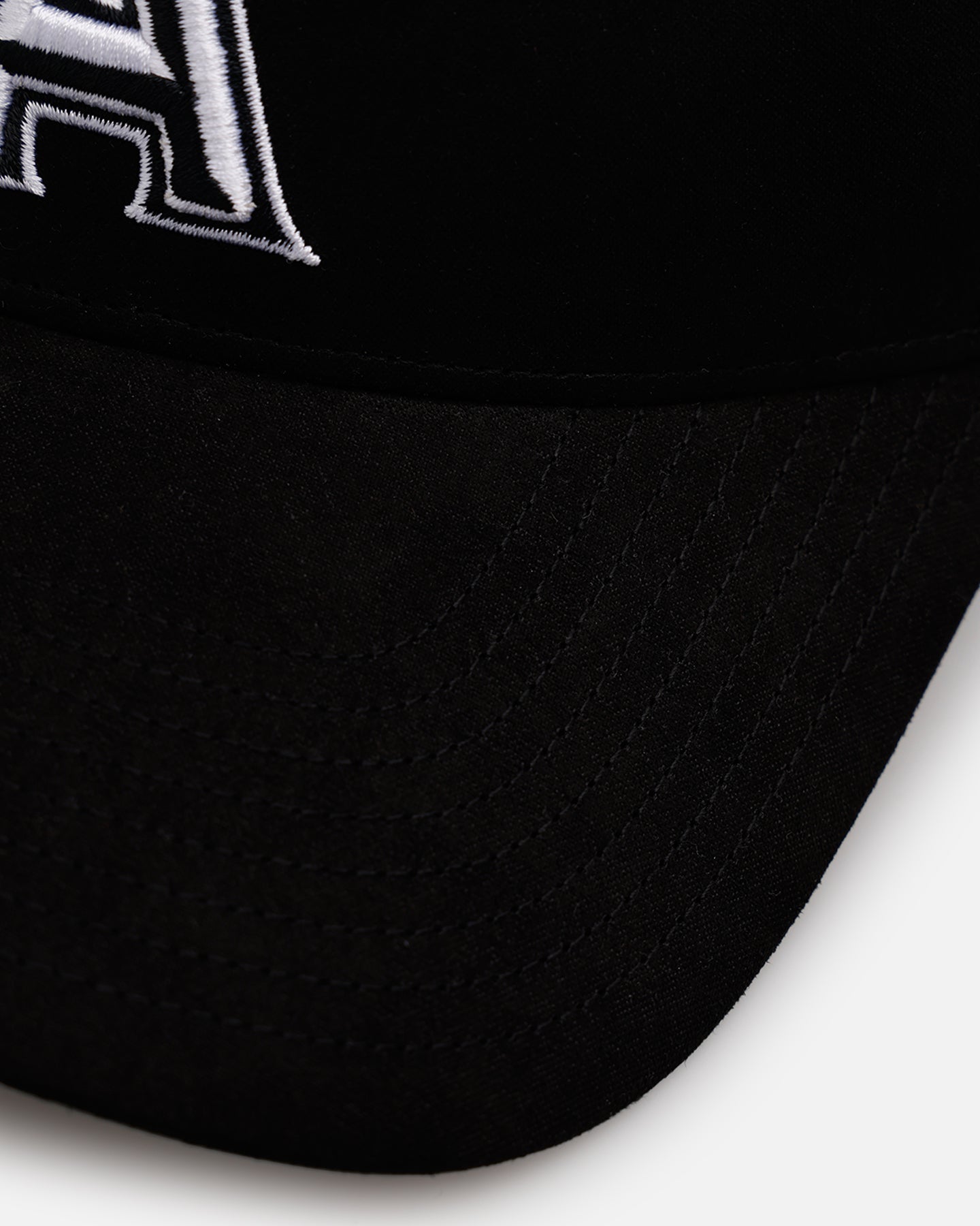 47 Brand Los Angeles Angels Ultrasuede 47 MVP Strapback Hat - Black & White Adjustable Snapback for Baseball Fans & Sports Enthusiasts - Perfect for Games, Tailgating & Casual Wear