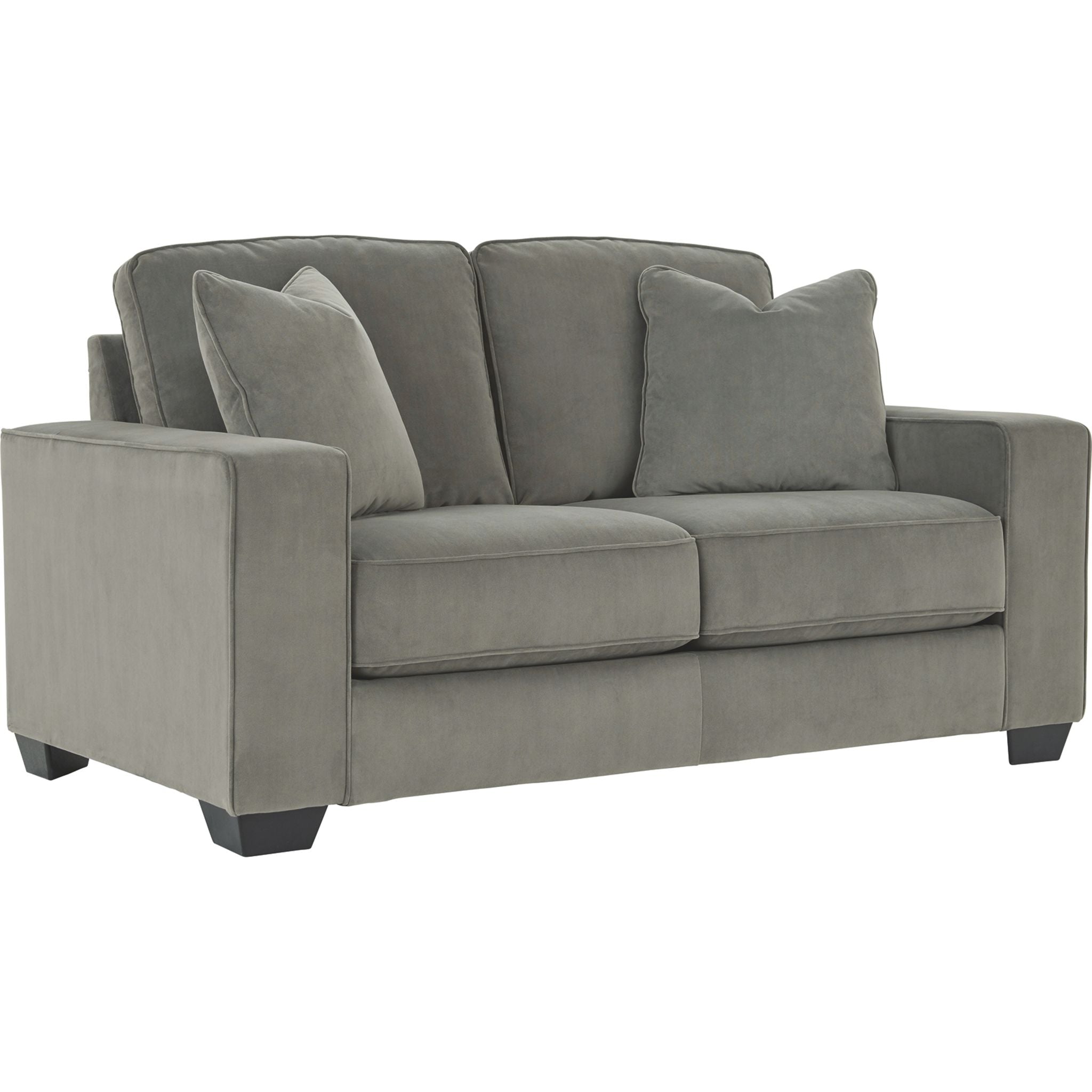 Angleton Loveseat in Sandstone - Comfortable 2-Seater Sofa for Living Room, Lounge & Small Spaces