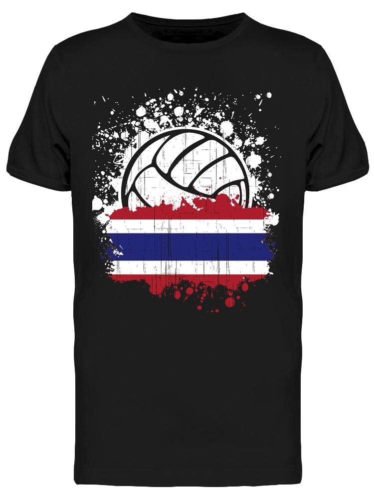 Smartprints Thailand Volleyball Team T-Shirt for Men - Comfortable & Stylish Activewear for Sports, Gym & Casual Wear