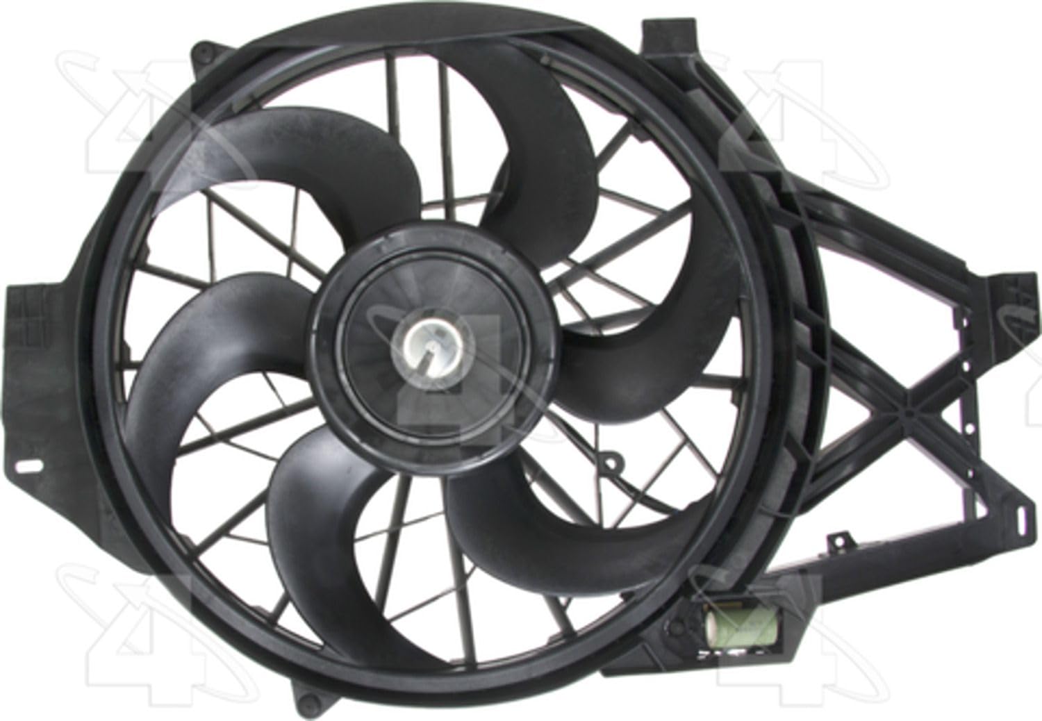 Four Seasons 75526 Cooling Fan Assembly - Replacement for HVAC Systems | Durable & Efficient Cooling Solution for Home & Automotive Use | Perfect for Summer Heat & Engine Overheating Protection