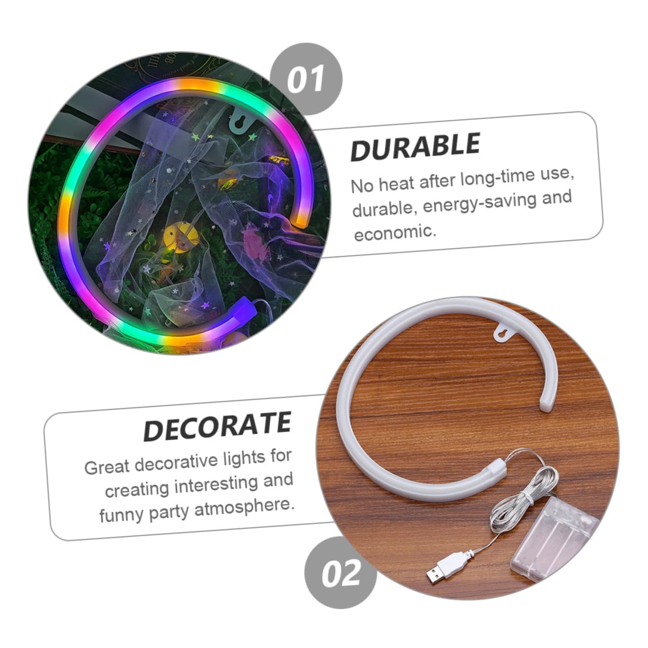 ARTIBETTER LED Neon Alphabet Lights - English Letter Night Light for Office, Goblincore Room Decor, Creative Lighting for Bedroom, Nursery & Workspace