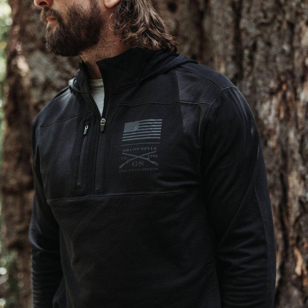Men's Firewatch Hoodie - Black | Comfortable & Stylish Pullover for Outdoor Adventures & Casual Wear