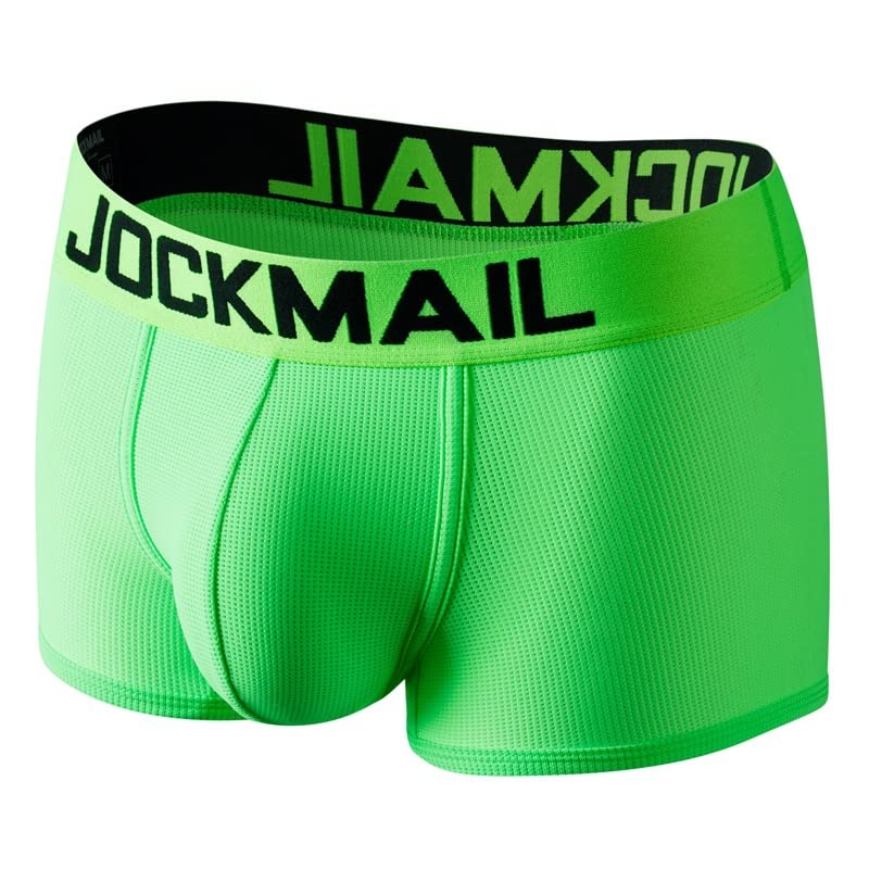 JOCKMAIL Men's Boxer Briefs - Soft Spandex Underwear for Men, Comfortable Trunks & Boxer Shorts | Perfect for Workout, Sports & Everyday Wear