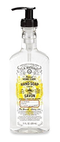 Watkins Lemon Hand Soap Liquid, 11 oz (Pack of 1) - Refreshing Citrus Scent, Moisturizing Formula - Perfect for Kitchen, Bathroom & Office Use