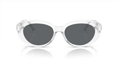 Transparent Light Blue/Light Blue Mirrored Silver