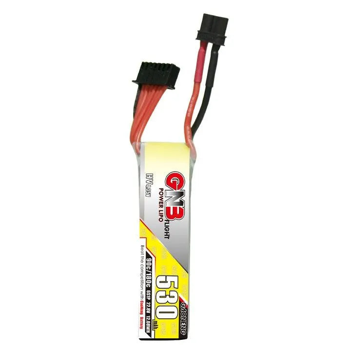GNB GAONENG 660mAh 1S 3.8V High Voltage 90C LiPo Battery Pack of 4 - Perfect for FPV Drones, RC Cars, and Mini Quadcopters
