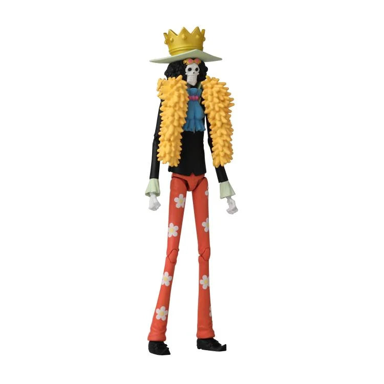 One Piece Anime Heroes Brook Action Figure - Official Licensed Collectible for Fans & Gift Ideas | Perfect for Display, Cosplay, and Anime Merchandise Collections