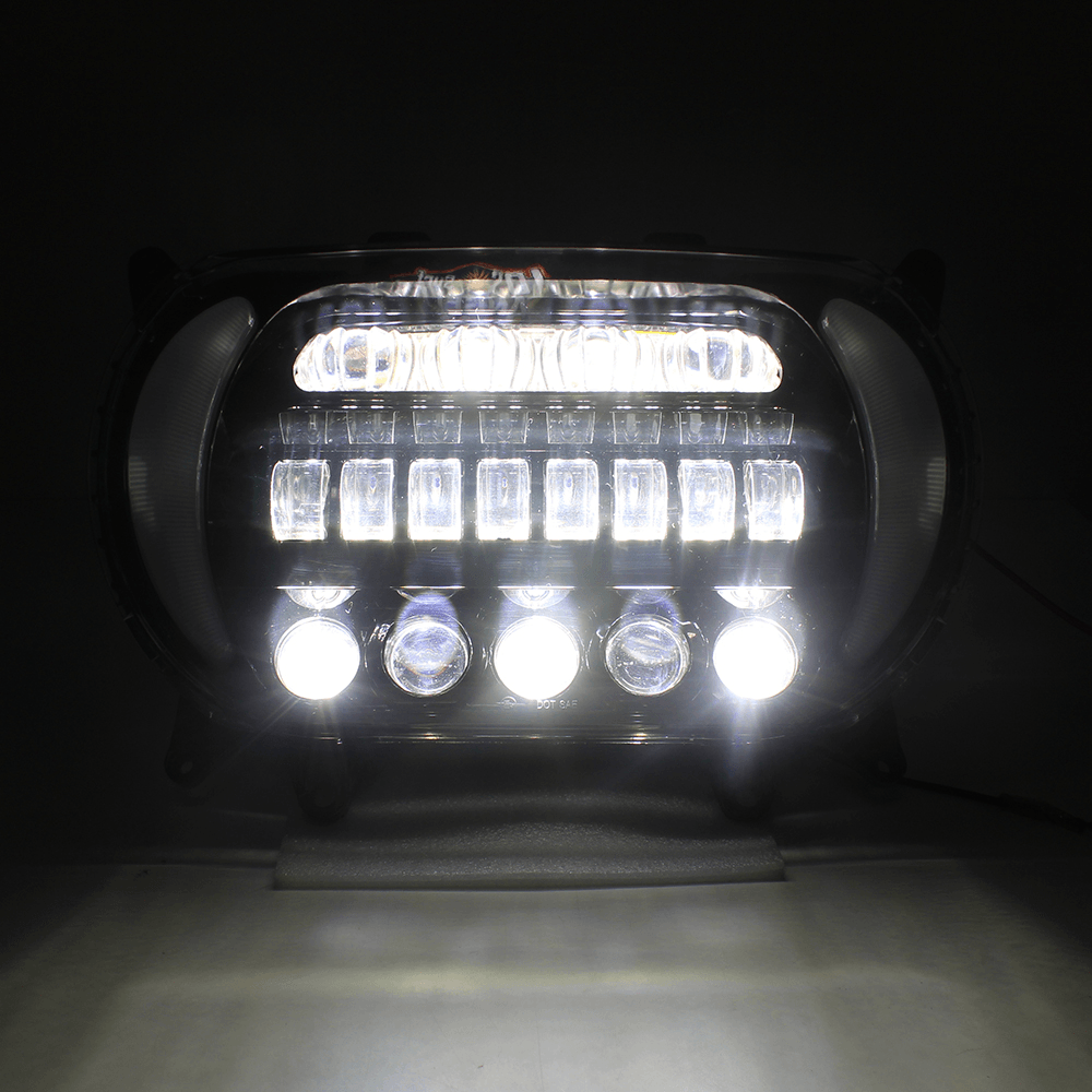 Eagle Lights LED Projection Headlight for Harley Davidson 2015+ Road Glide - High Visibility Motorcycle Headlight for Night Riding & Safety