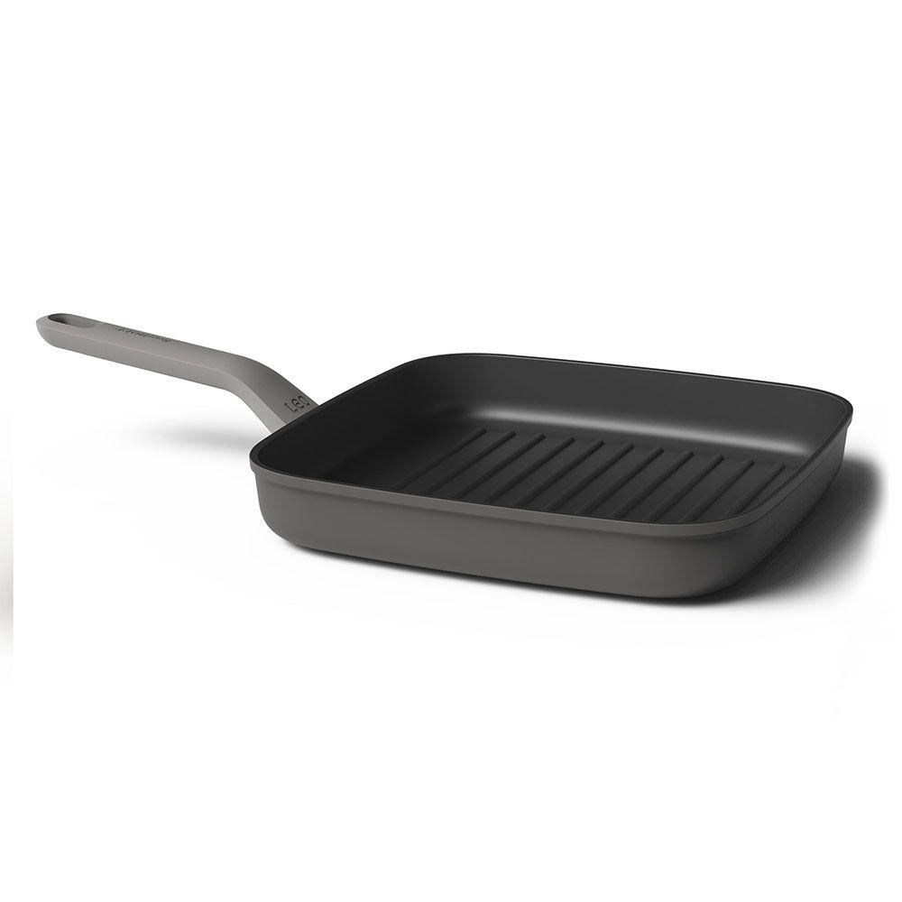 BergHOFF Leo 5-Piece Nonstick Cookware Set - Gray | Premium Kitchen Pots & Pans for Frying, Sautéing & Cooking | Dishwasher Safe & Oven Safe Up to 260°C