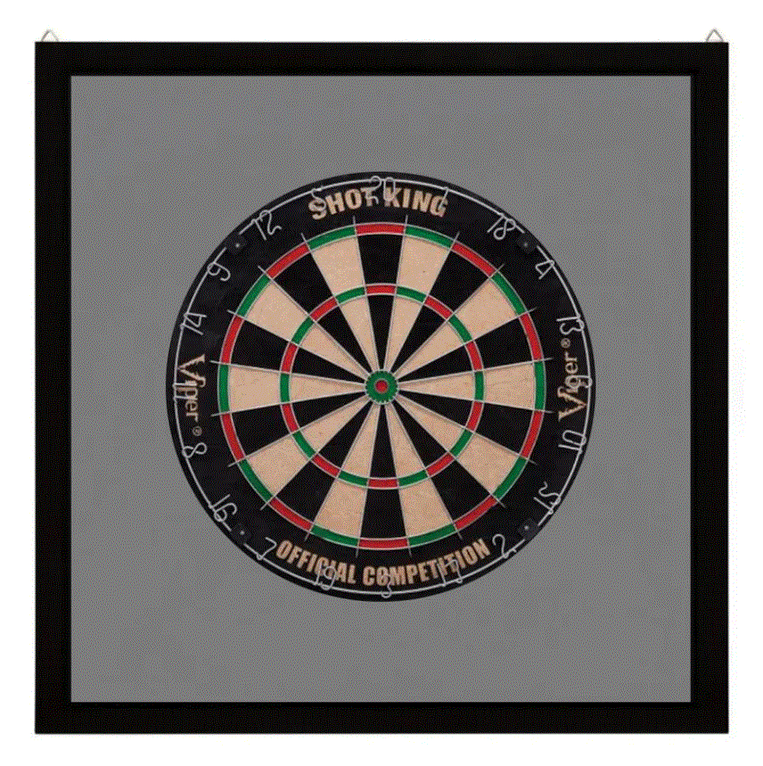 Premium Viper Wood Frame Basketball Backboard - Durable Outdoor & Indoor Hoop for Driveway, Gym, and Playground Use
