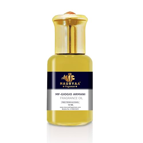 MAURYAA FRAGRANCES Giogio Armani Inspired Fragrance Oil 10ML - Long Lasting Perfume for Men & Women | Premium Grade 1 Distilled | Perfect for Daily Wear, Gifts & Special Occasions