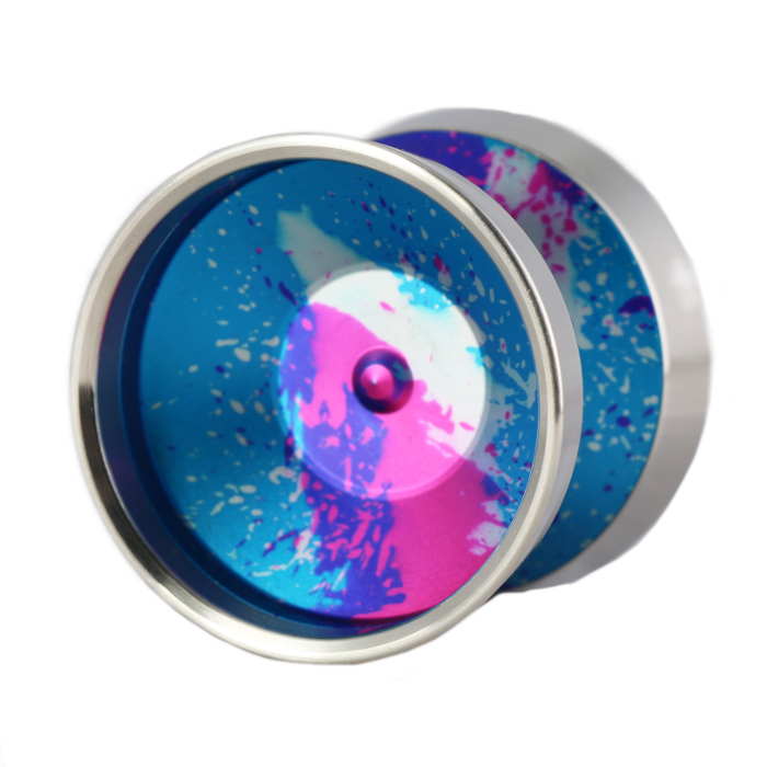 YoYoFactory EDGE Beyond Bi Metal Yo Yo - Professional Performance Yoyo for Advanced Players - Perfect for Competitions, Tricks, and Freestyle Play