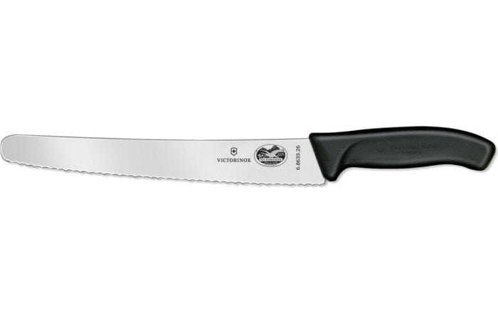 Victorinox Swiss Classic 10.25 Inch Bread Knife - High Carbon Stainless Steel Blade for Slicing Bread, Cakes & Pastries - Perfect for Bakeries, Kitchens & Home Use