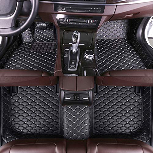 Black-Beige dimond floor mat