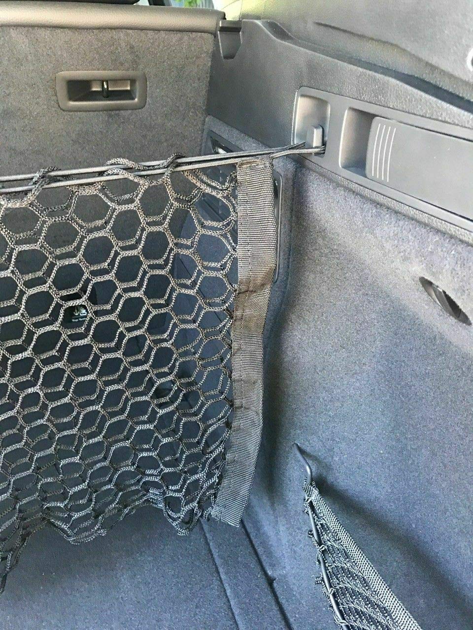 Premium Rear Trunk Organizer Cargo Net for 2018-2020 Buick Regal Tourx Sportback - Heavy Duty Mesh Storage for Wagon - Car Trunk Organizer with Envelope & Floor Style - Perfect for Road Trips, Groceries & Sports Equipment