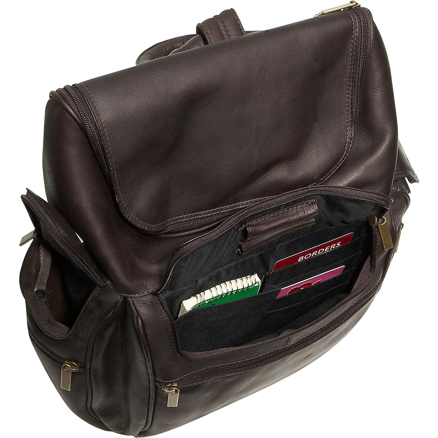 David King & Co. Laptop Backpack for Men & Women - Lightweight Durable Water-Resistant Computer Bag - Perfect for Work, Travel & School (Black, One Size)