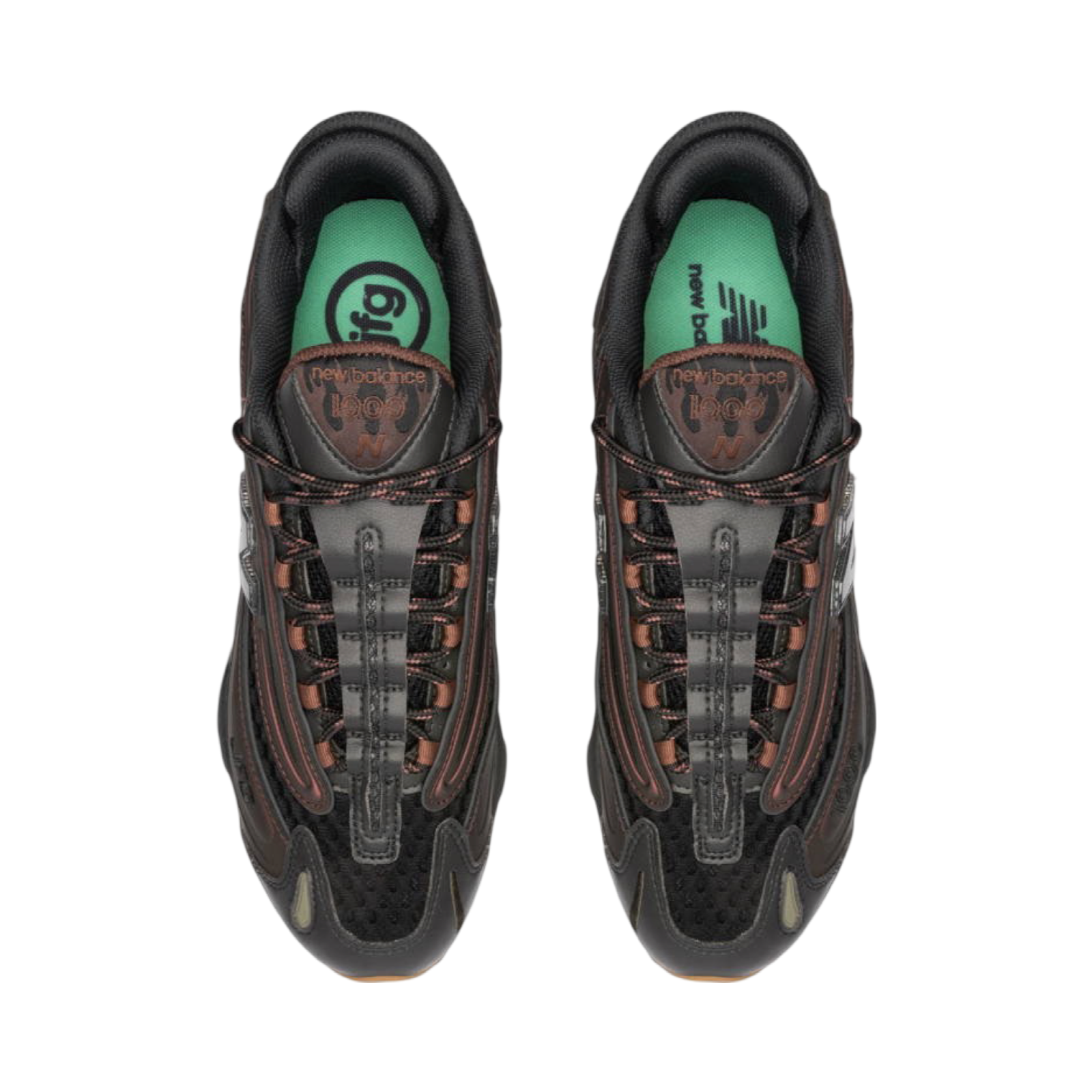 New Balance 1000 Joe Freshgoods When Things Were Pure Black Ice Sneakers - Men's Running Shoes for Casual Wear & Street Style Fashion