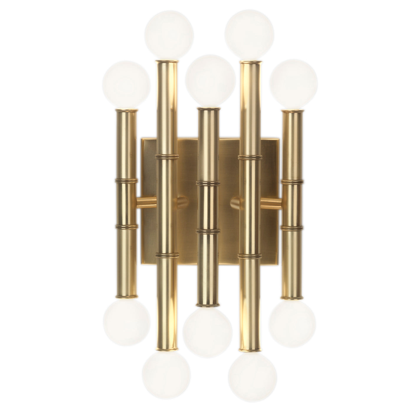 Meurice Five Arm Sconce Wall Light - Vintage Brass Finish for Living Room, Bedroom & Hallway Decor | Perfect for Ambient Lighting & Home Interior Design