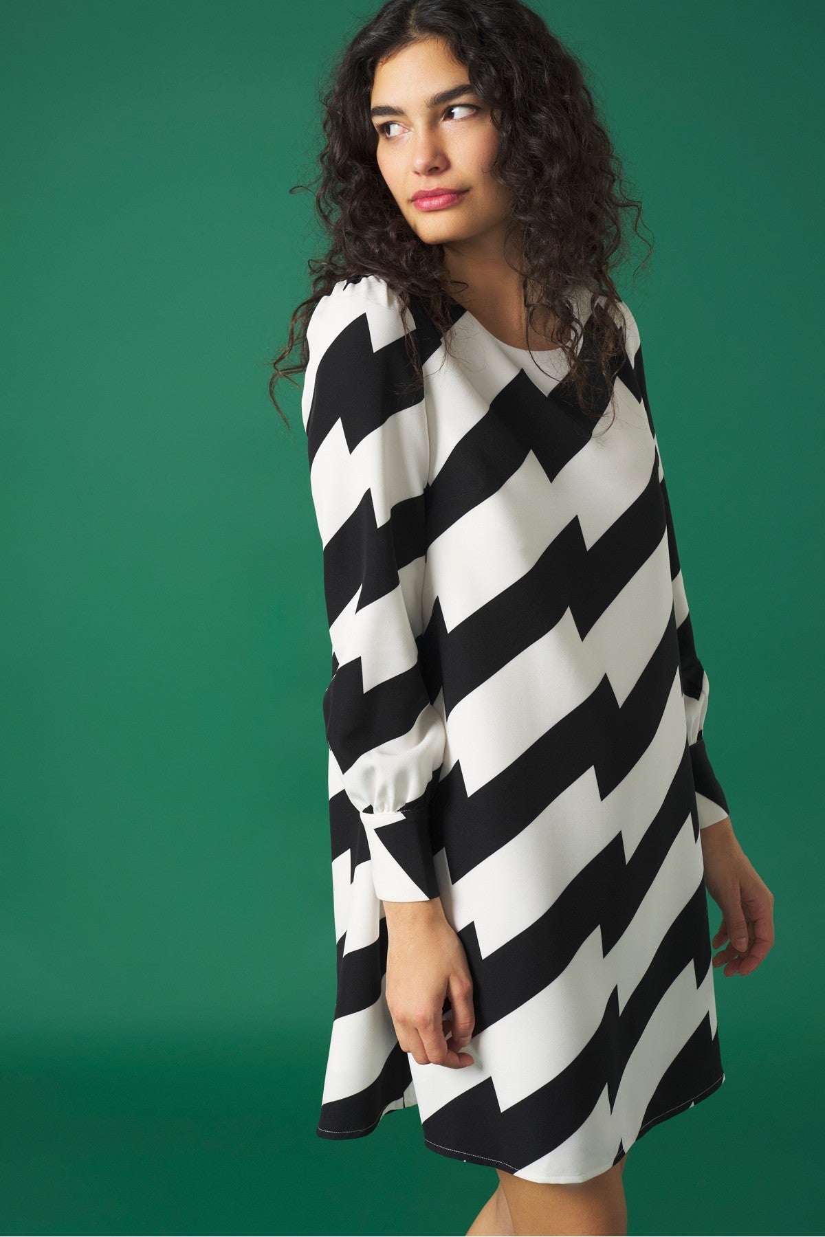BETTE DRESS for Women - Elegant Black & White Party Dress | Perfect for Evening Events, Weddings & Special Occasions