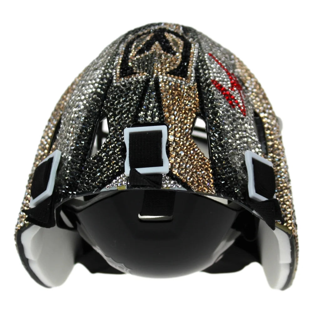 Logan Thompson Autographed Vegas Golden Knights Mini Hockey Helmet - Signed NHL Collectible - Perfect for Sports Memorabilia Displays & Fan Cave Decor