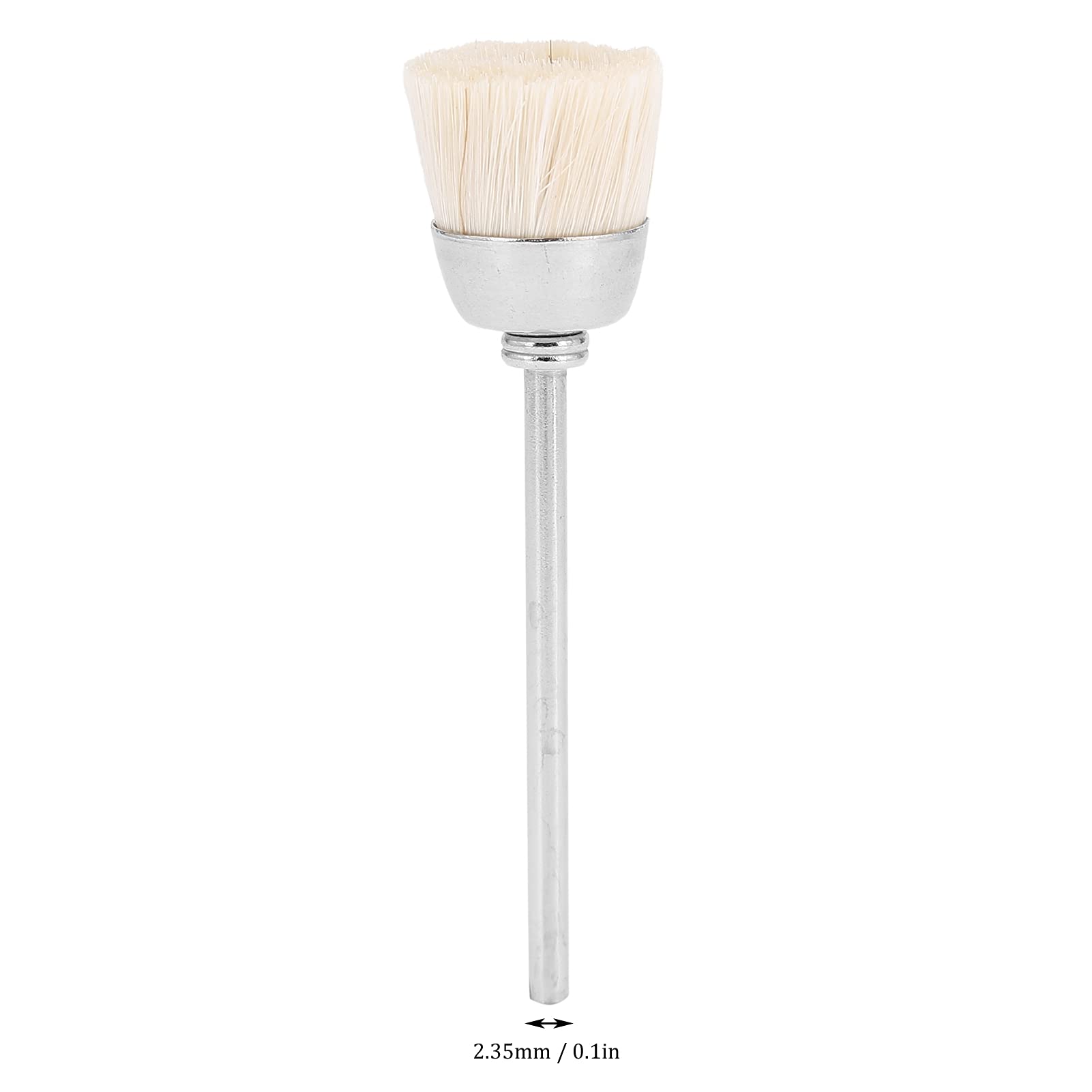 Professional Nail Drill Bit Set & Cleaning Brushes for Manicure Pedicure - Nail Art Tools Accessories (White) | Perfect for Salon, Home Use & DIY Nail Care