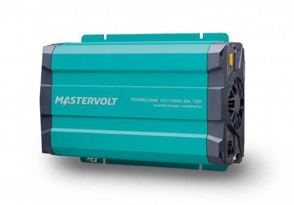 MasterVolt PowerCombi 12/1200 50 | 36211200 Inverter Charger - 1200W 12V Pure Sine Wave Power Converter for RVs, Boats & Off-Grid Solar Systems
