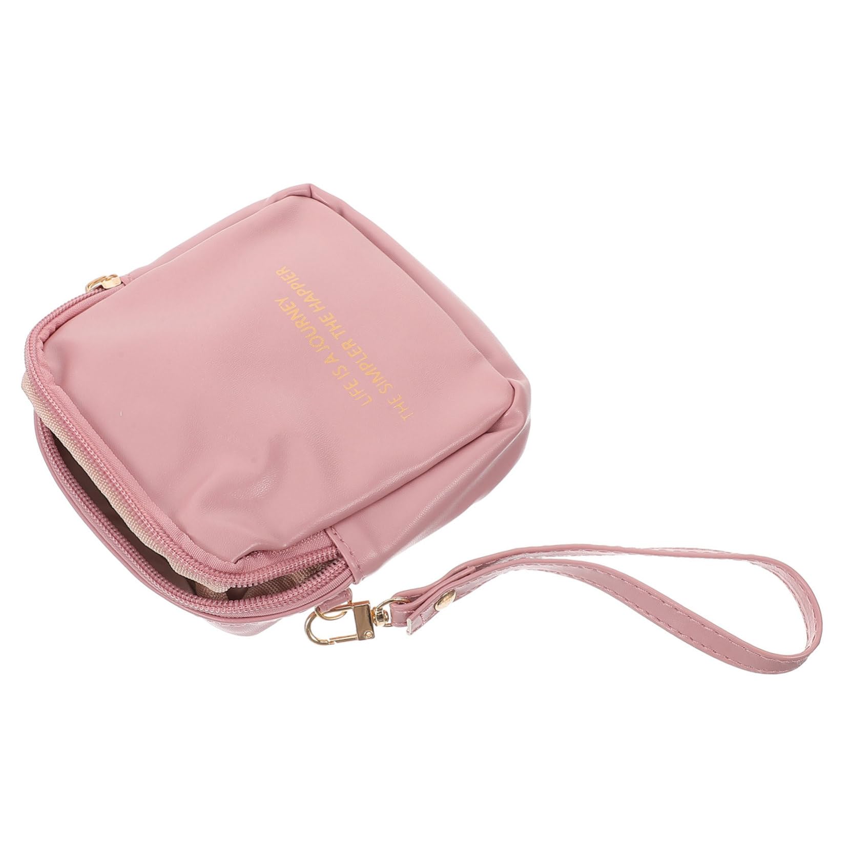 Women's Sanitary Pad Storage Bag - Waterproof Makeup Organizer Pouch, Travel Toiletry Bag & Menstrual Pad Holder for Purse, Gym, Office & On-the-Go Use