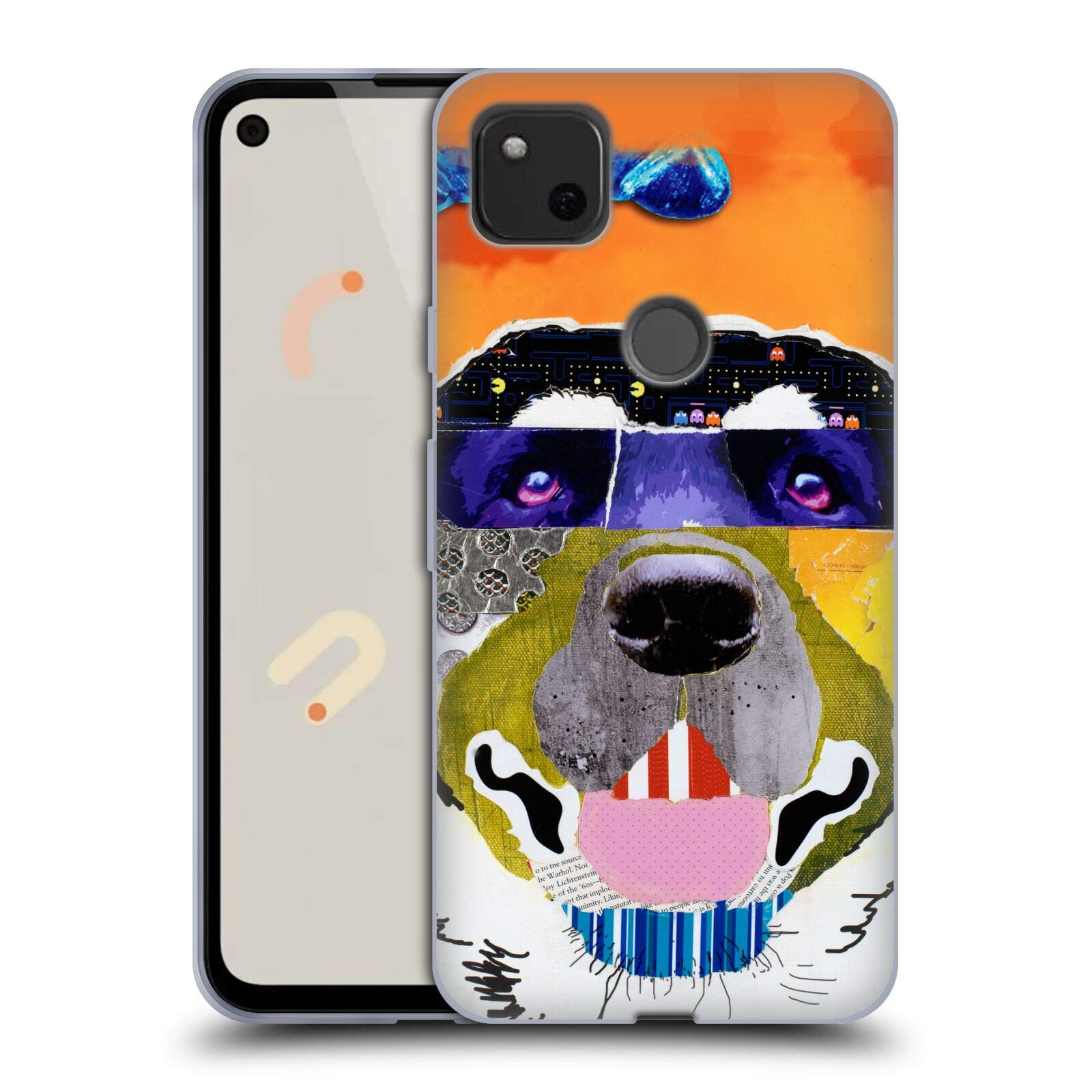 Michel Keck Labrador Dog Case for Google Pixel 4a - Cute Protective Cover for Pet Lovers