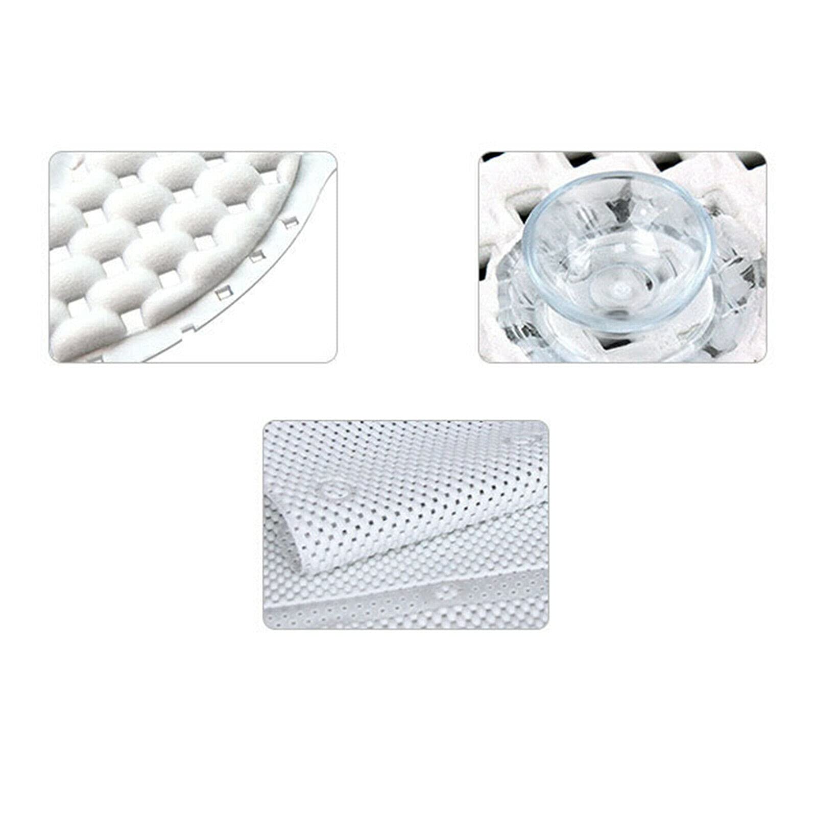 Non-Slip Full Body Bath Pillow & Bathtub Mat - Rectangle Spa Cushion with Neck & Back Support - Perfect for Relaxing Baths, Hydrotherapy & Home Spa Experience