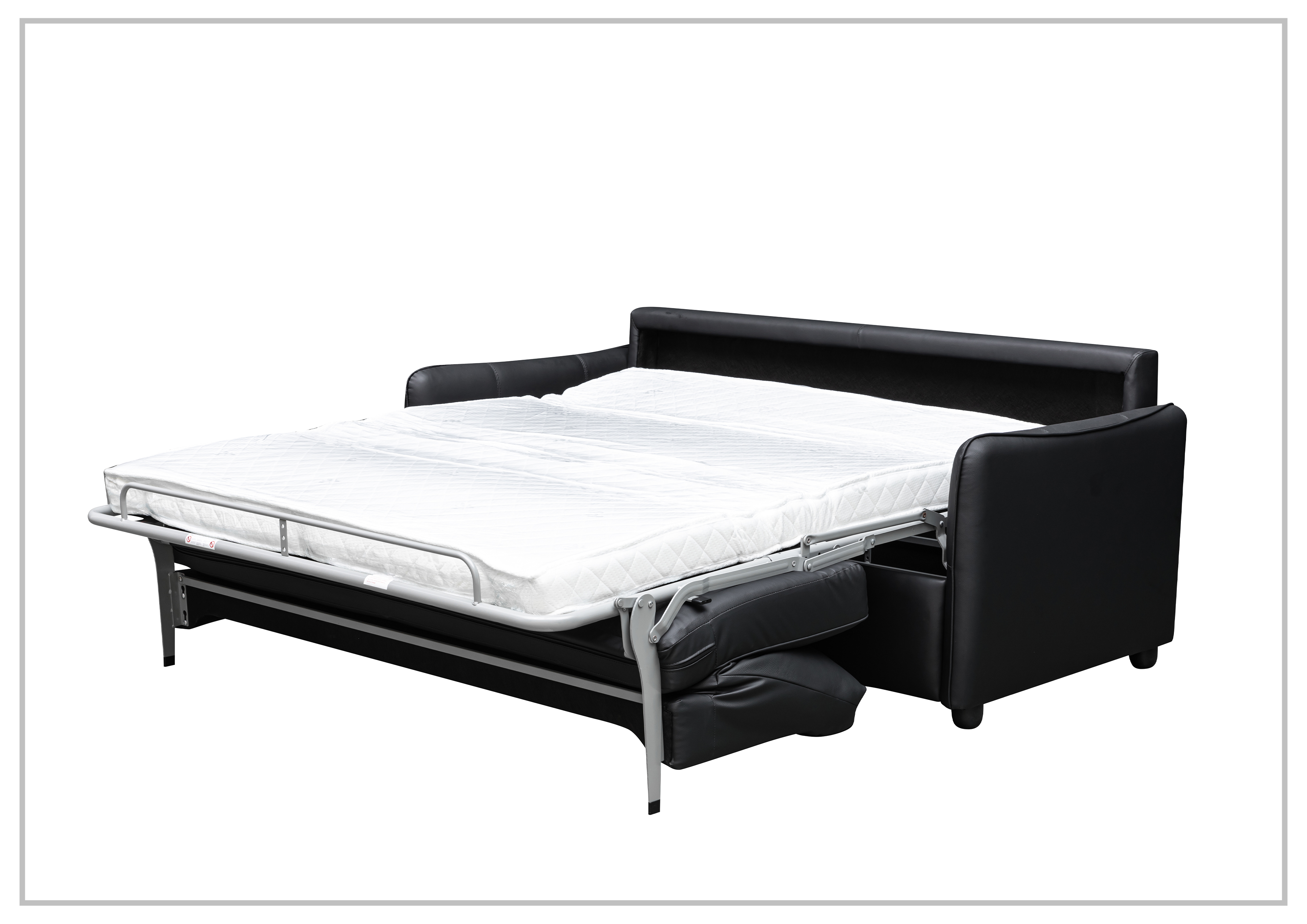 Gio Italia New York Queen Size Fabric Sleeper Sofa with Memory Foam - Affordable Convertible Sofa Bed for Small Spaces, Guest Rooms & Apartments
