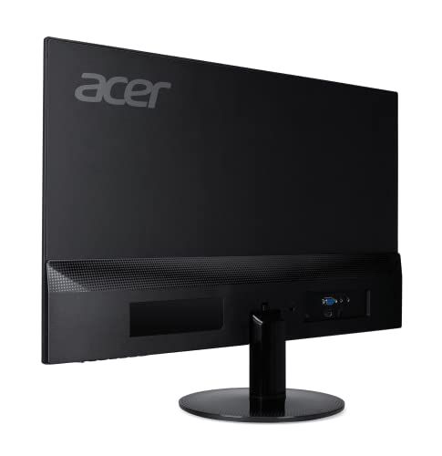 Acer VA Zero Frame Home Office Monitor 24 Inch Full HD 1080p - AMD FreeSync Technology, Ultra Thin Bezel Design, Low Blue Light, Tilt Adjustment, HDMI & VGA Ports - Perfect for Remote Work, Gaming, and Entertainment