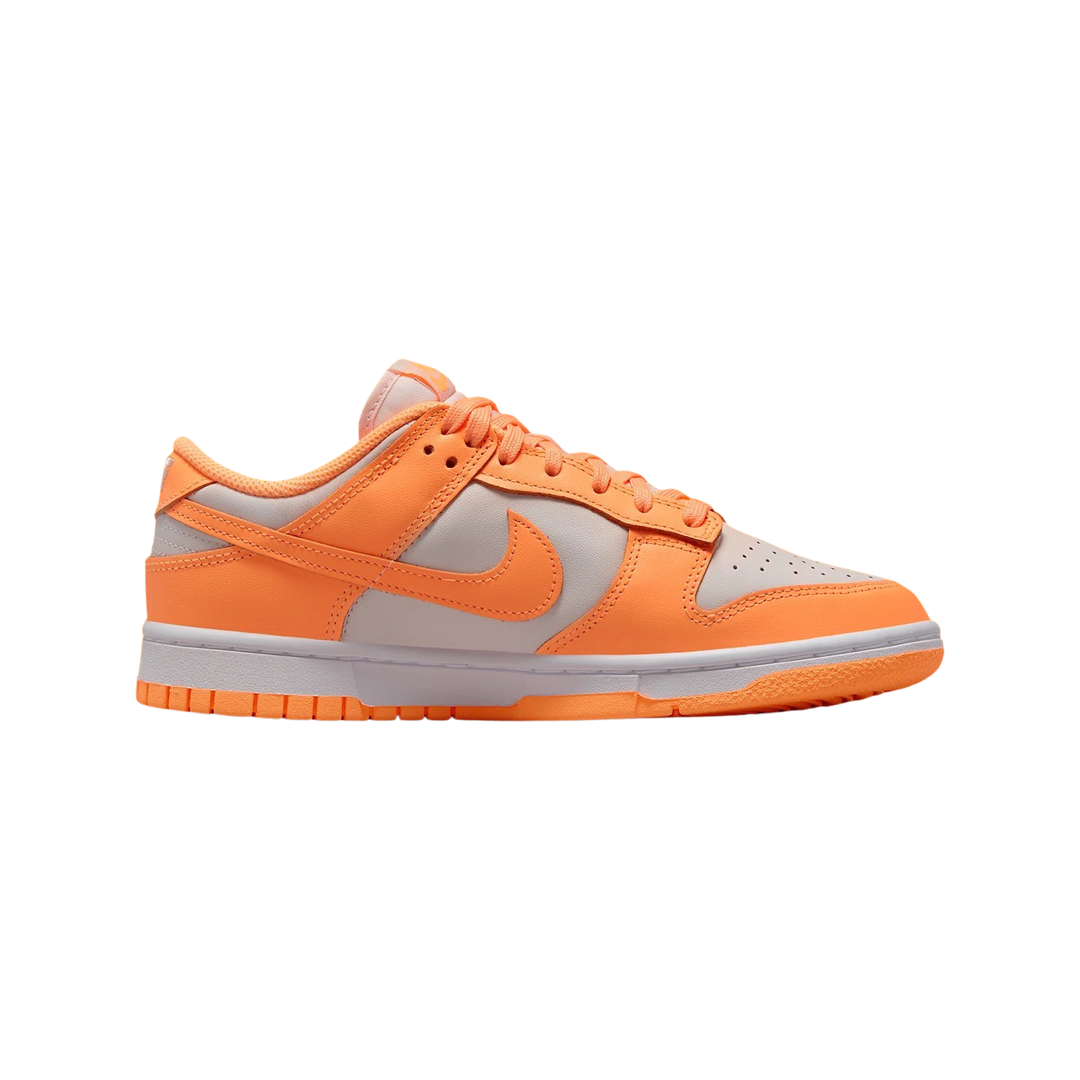 Nike Women's Dunk Low Sneakers - Peach Cream White Retro Basketball Shoes for Women | Casual Wear, Street Style & Gym Fashion