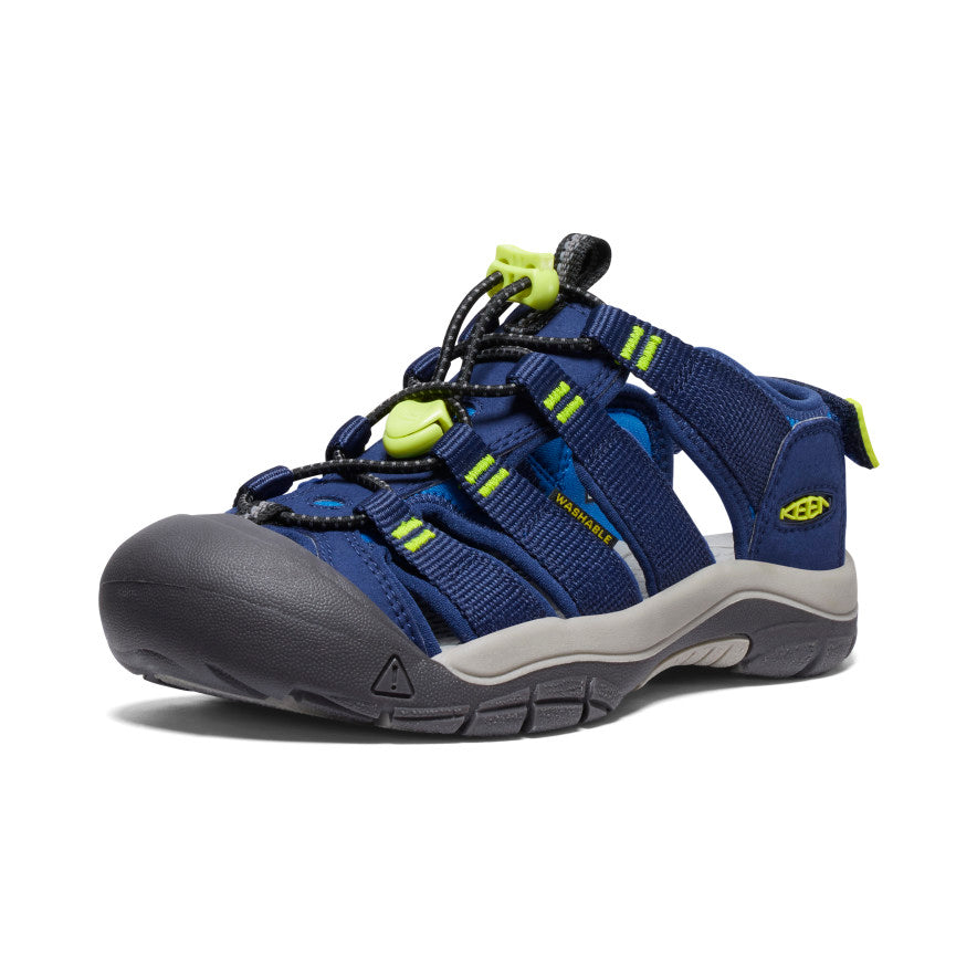 Newport Boundless Sandal for Big Kids - Comfortable Navy Blue & Primrose Pink Waterproof Sandals | Perfect for Beach, Pool, and Summer Outdoor Activities