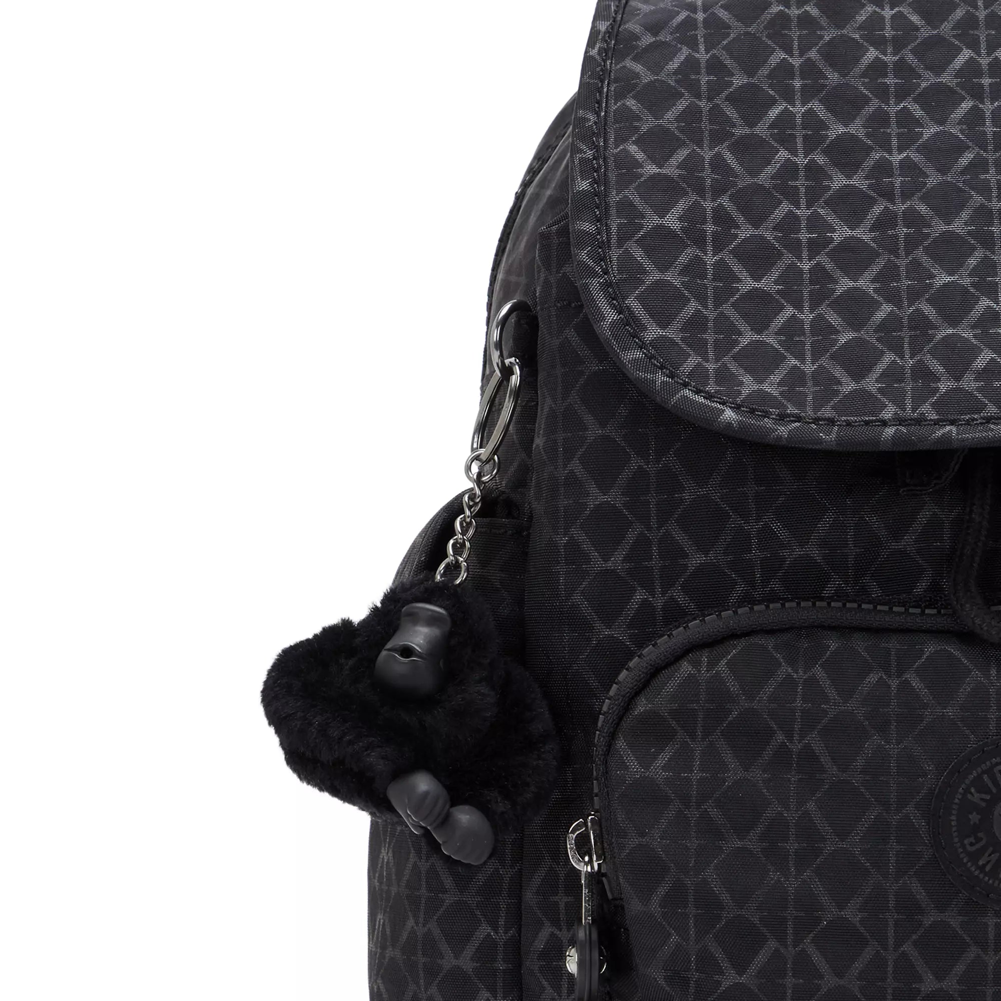 Kipling City Pack Mini Printed Backpack - Signature Embossed Design for Women & Teens | Lightweight Travel Daypack for School, Work & Commuting