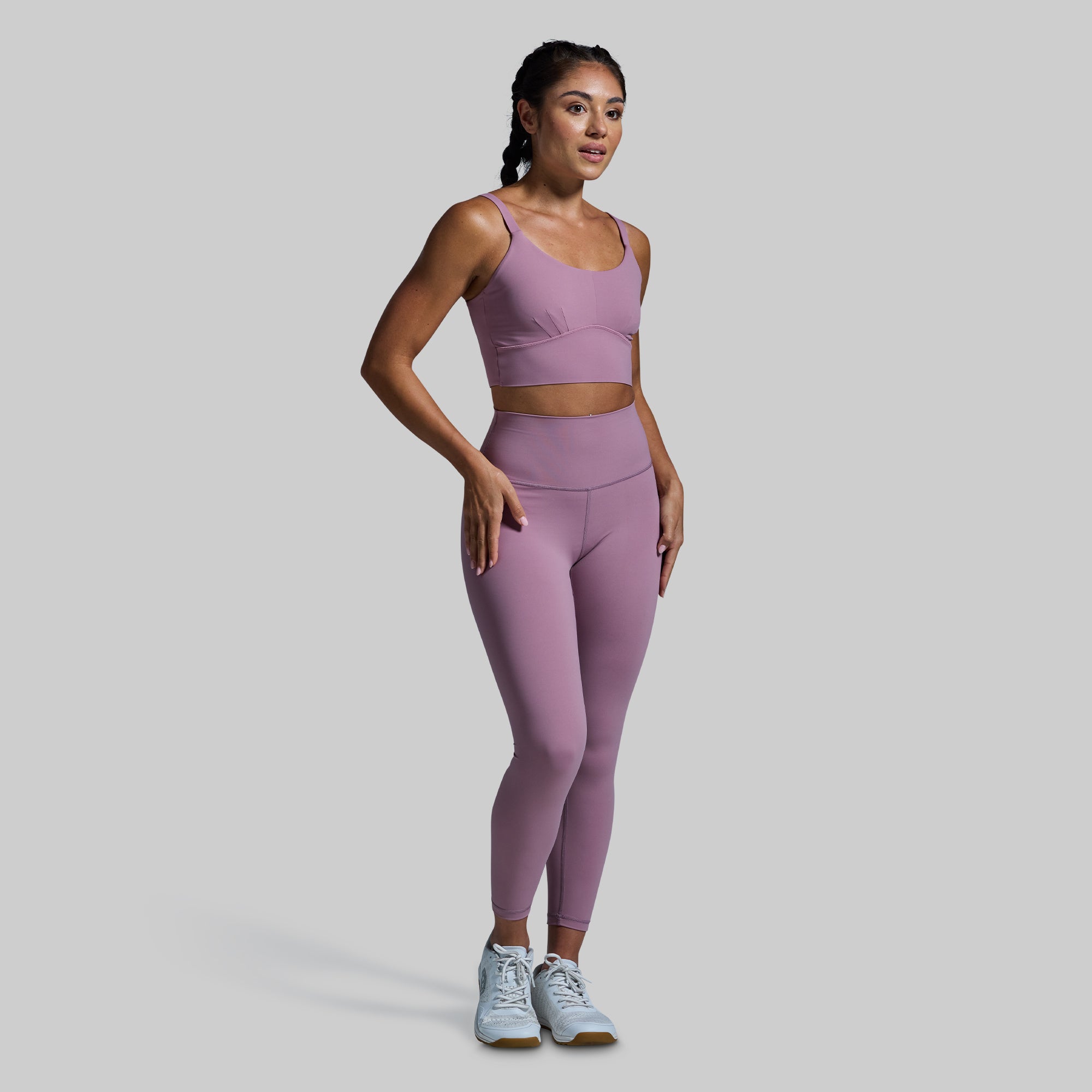 Premium High-Waisted Yoga Leggings 2.0 - Antique Mauve - Buttery Soft & Squat Proof Workout Pants for Women | Gym, Running, Lounge & Everyday Wear