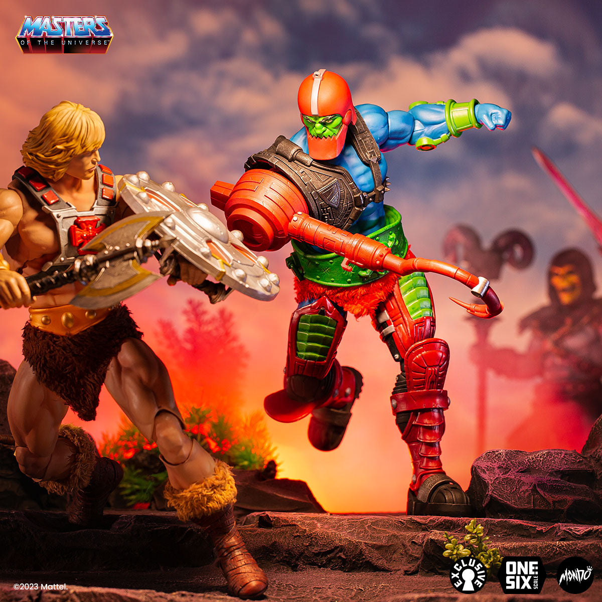 Masters of the Universe Trap Jaw 1/6 Scale Action Figure - Classic Variant Collectible Toy for Display & Play | Perfect for Fans, Collectors, and Home Decor