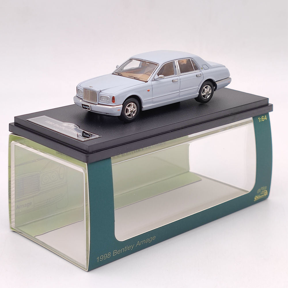 GFCC TOYS 1:64 Scale 1998 Bentley Arnage Sky Blue Diecast Car Model - Limited Edition Collectible Toy, Perfect Gift for Car Enthusiasts & Display for Home/Office Decor