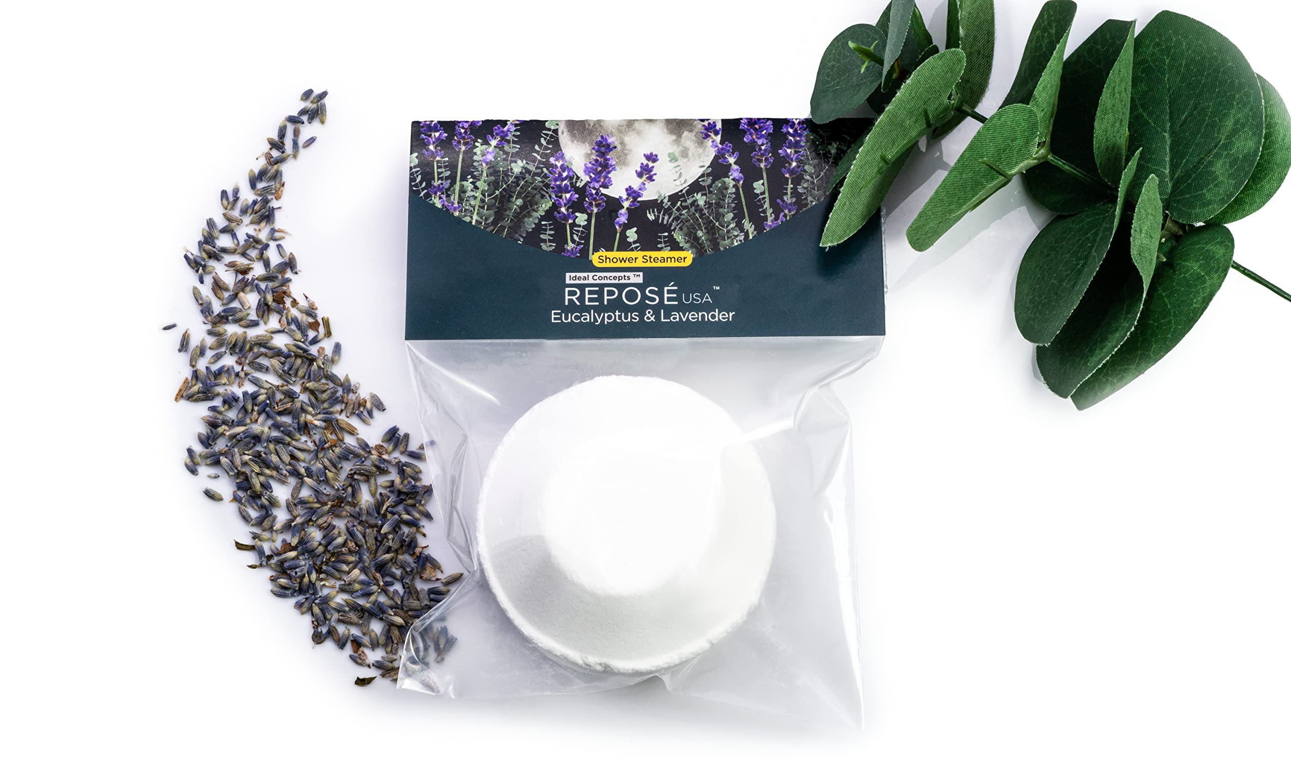 Eucalyptus & Lavender Shower Steamer - Aromatherapy Bath Bombs for Relaxation & Stress Relief (6-Pack) | Perfect for Spa Night, Self-Care & Gift Giving