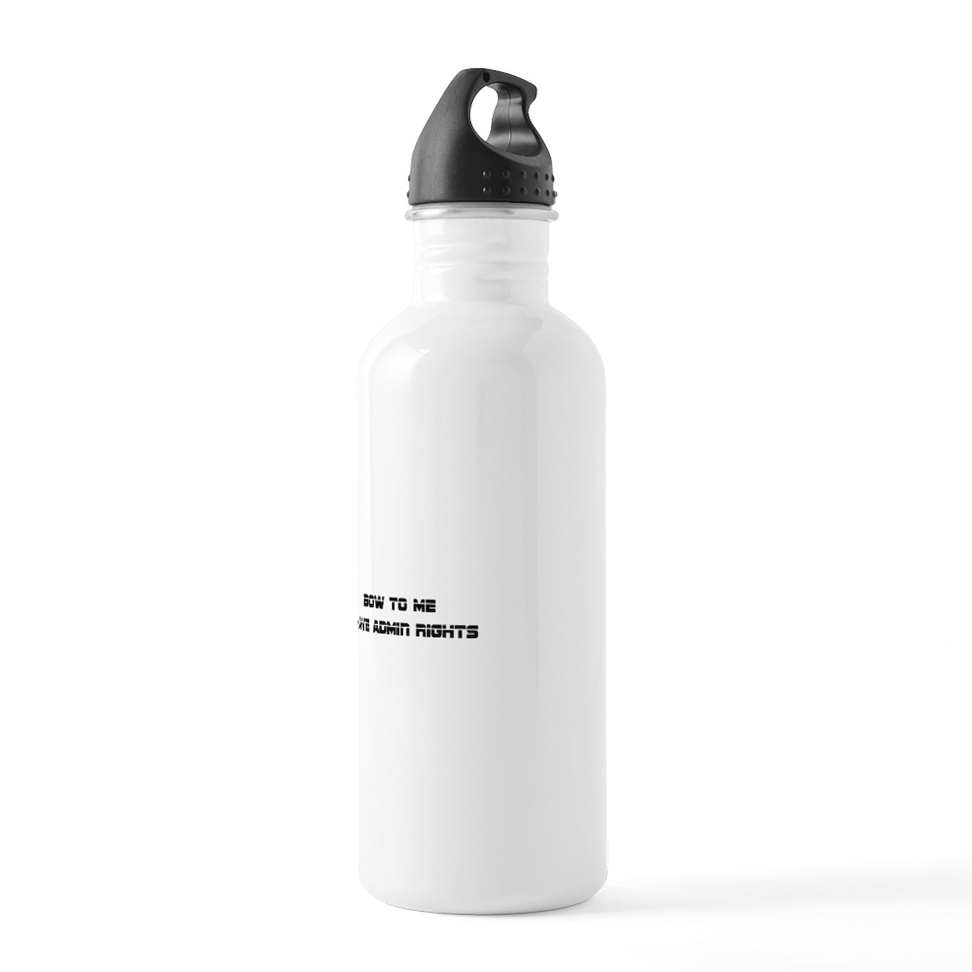 Stainless Steel Water Bottle 1.0L (34 oz) - Insulated Double Wall Vacuum Flask - Leakproof & BPA Free - Perfect for Gym, Hiking, Office & Travel - CafePress Admin Rights Edition