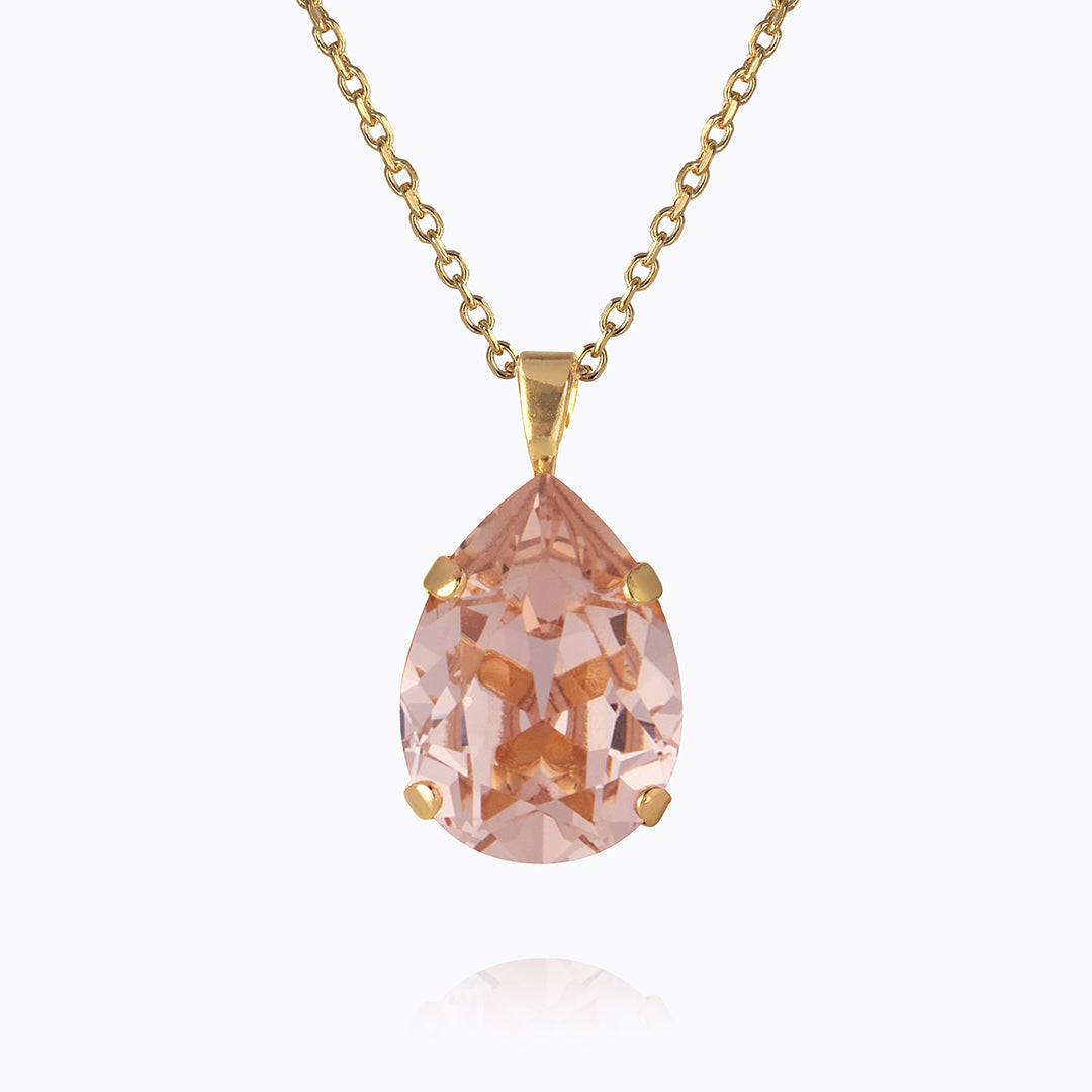 Mini Drop Necklace - Vintage Rose Gold Pendant for Women | Elegant Layering Jewelry for Daily Wear & Special Occasions